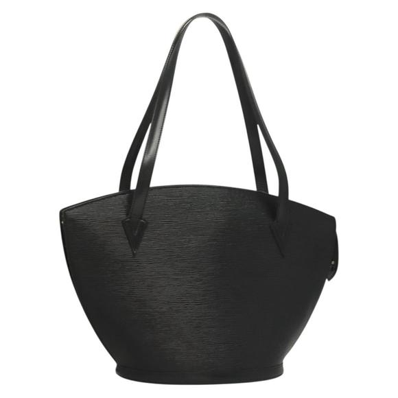 LOUIS VUITTON Handbags - LOUIS VUITTON Epi Saint Jacques Shopping Shoulder Bag Black M52262 Auth 135468
